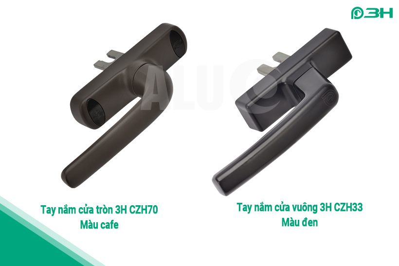 Các loại tay nắm cửa sổ đa điểm 3H